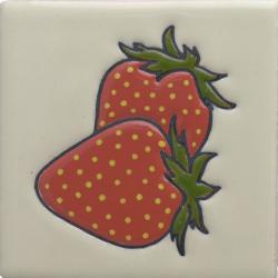 Strawberry Ceramic Tile